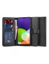 Hurtownia GSM - Case Tech-Protect Wallet 2 Samsung Galaxy A22 4G Schwarz - THP571BLK - {ean13} - Hurt