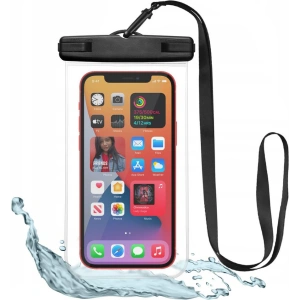 Tech-Protect Universal Waterproof Case Black/clear