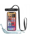 Wasserdichtes Case Tech-Protect Universelles wasserdichtes Case Schwarz/Klar