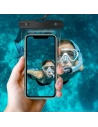 Hurtownia GSM - Wasserdichtes Case Tech-Protect Universelles wasserdichtes Case Schwarz/Klar - THP584BLKCL - {ean13} - Hurt