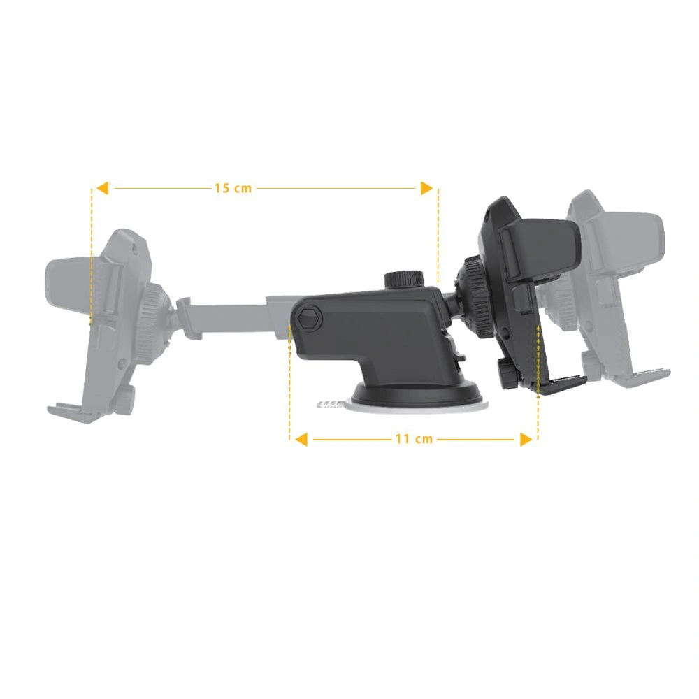 Hurtownia GSM - Upevnění do auta Tech-Protect V2 Dash & Windshield Car Mount Black - THP587BLK - {ean13} - Hurt