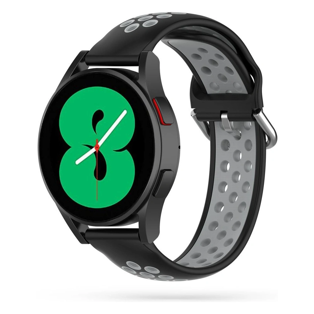 Hurtownia GSM - Tech-Protect Softband Samsung Galaxy Watch 4 40/42/44/46mm Schwarz/Grau - THP593BLKGRY - {ean13} - Hurt