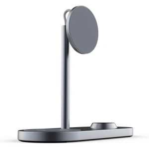 Ładowarka bezprzewodowa Tech-Protect A22 3in1 Magnetic MagSafe Wireless Charger Grey
