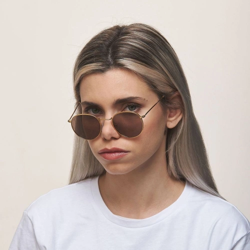 Okulary do komputera Meller z filtrem niebieskiego światła Yster Gold