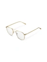 Wholesale Meller Blue Light Blocking Computer Glasses Bamako Gold - MLR018BANGLD - {ean13} - Hurt