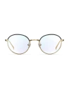 Meller Blue Light Blocking Computer Glasses Yuda Gold/black
