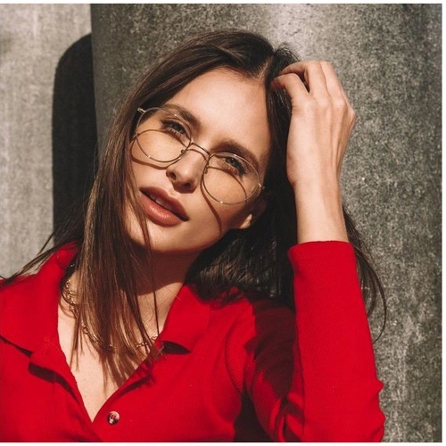 Okulary do komputera Meller z filtrem niebieskiego światła Yuda Gold/black