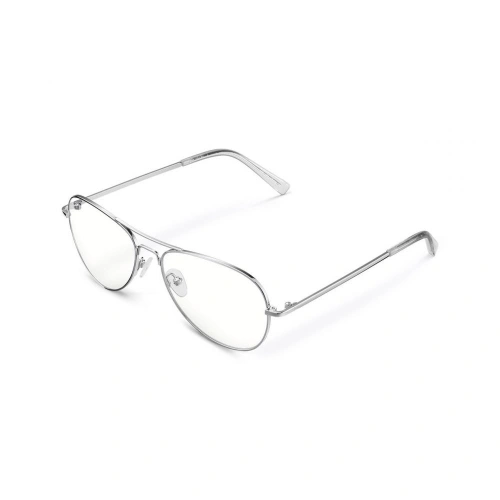 Okulary do komputera Meller z filtrem niebieskiego światła Ashia Silver