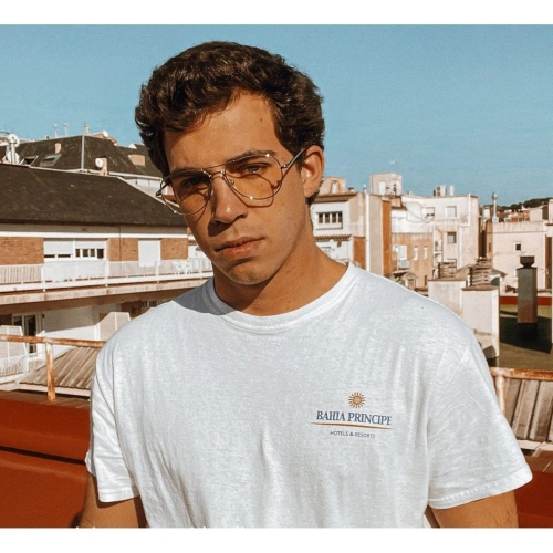 Okulary do komputera Meller z filtrem niebieskiego światła Ashia Silver