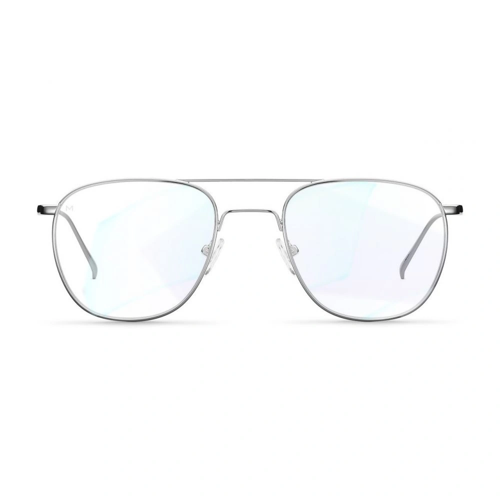 Hurtownia GSM - Okulary do komputera Meller z filtrem niebieskiego światła Bamako Silver - MLR030BAMSLV - {ean13} - Hurt