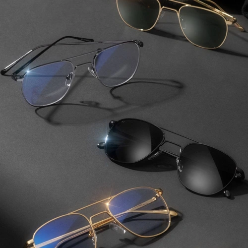 Okulary do komputera Meller z filtrem niebieskiego światła Bamako Silver