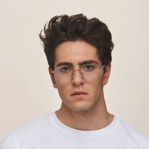 Okulary do komputera Meller z filtrem niebieskiego światła Yuda Gold