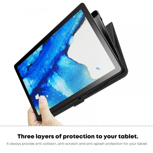 Etui Infiland Classic Stand Samsung Galaxy Tab A7 10.4 Black