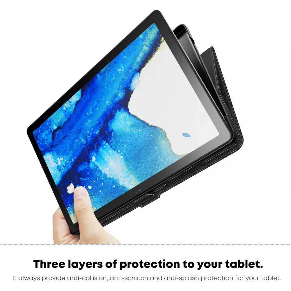 Hurtownia GSM - Etui Infiland Classic Stand Samsung Galaxy Tab A7 10.4 Černé - INF001BLK - {ean13} - Hurt
