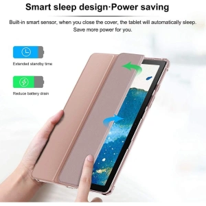 Infiland Smart Stand Samsung Galaxy Tab A7 10.4 Pink