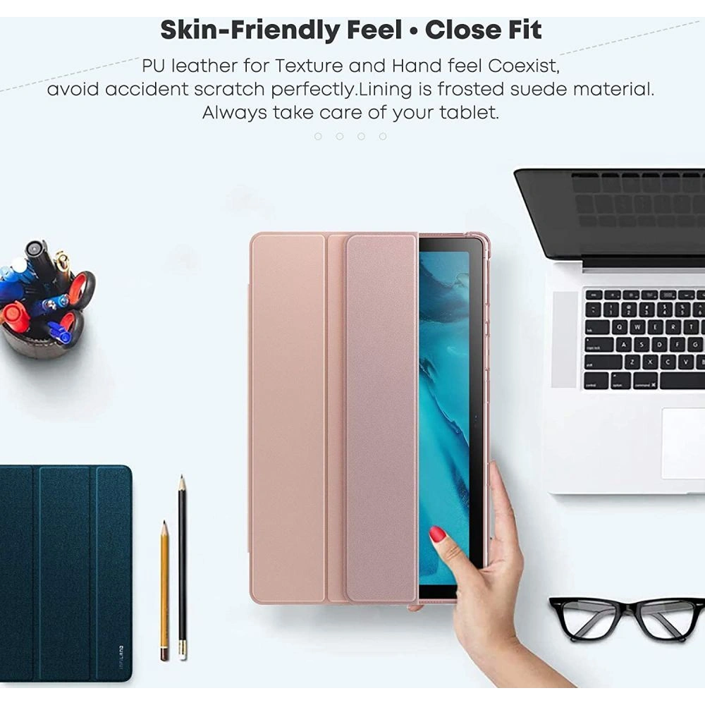 Hurtownia GSM - Etui Infiland Smart Stand Samsung Galaxy Tab A7 10.4 Růžová - INF002PNK - {ean13} - Hurt