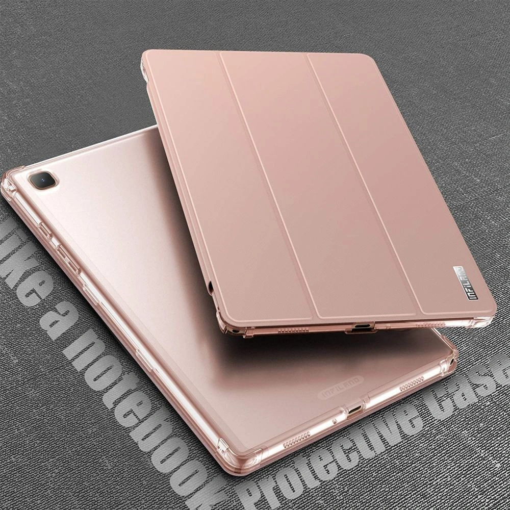 Hurtownia GSM - Etui Infiland Smart Stand Samsung Galaxy Tab A7 10.4 Růžová - INF002PNK - {ean13} - Hurt