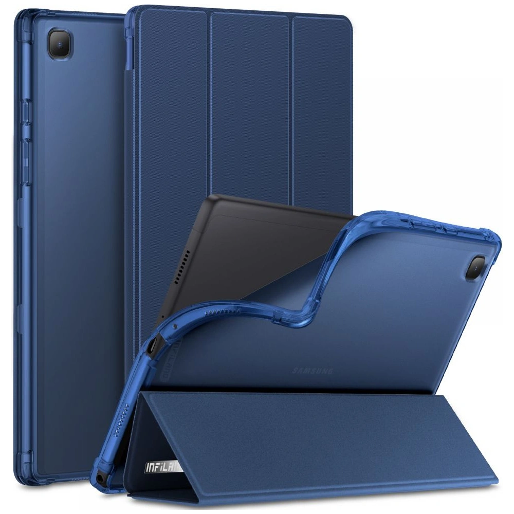 Hurtownia GSM - Etui Infiland Smart Stand Samsung Galaxy Tab A7 10.4 Modrá - INF003BLU - {ean13} - Hurt