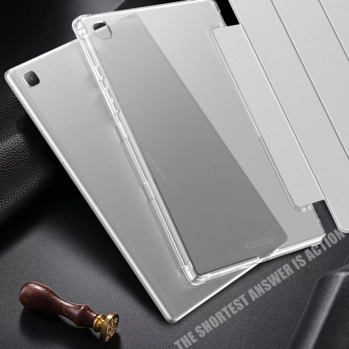 Etui Infiland Smart Stand Samsung Galaxy Tab A7 10.4 Silver