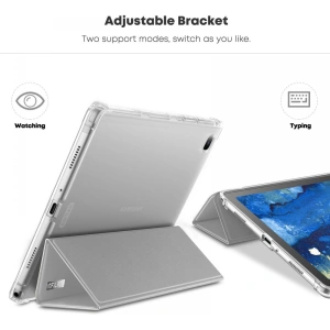 Hurtownia GSM - Case Infiland Smart Stand Samsung Galaxy Tab A7 10.4 Silber - INF004SLV - {ean13} - Hurt