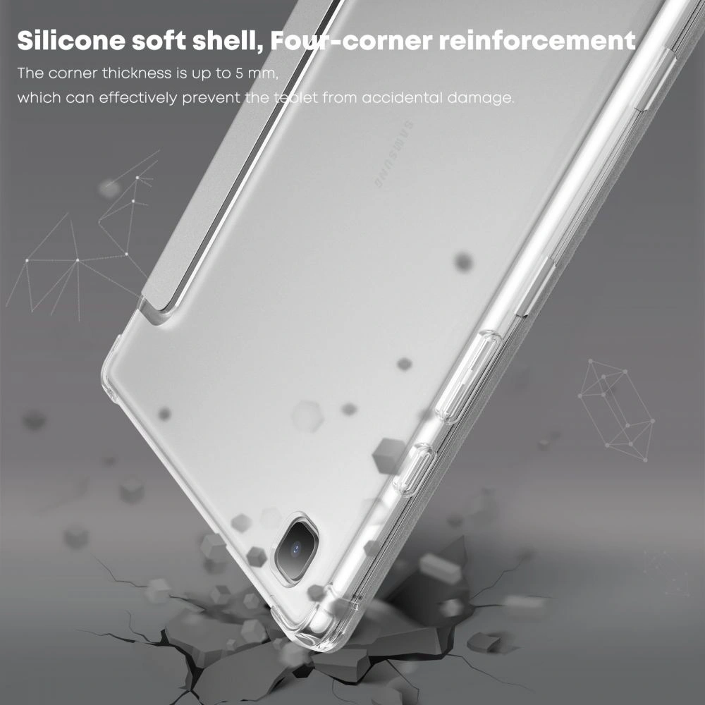 Wholesale Infiland Smart Stand Samsung Galaxy Tab A7 10.4 Silver - INF004SLV - {ean13} - Hurt