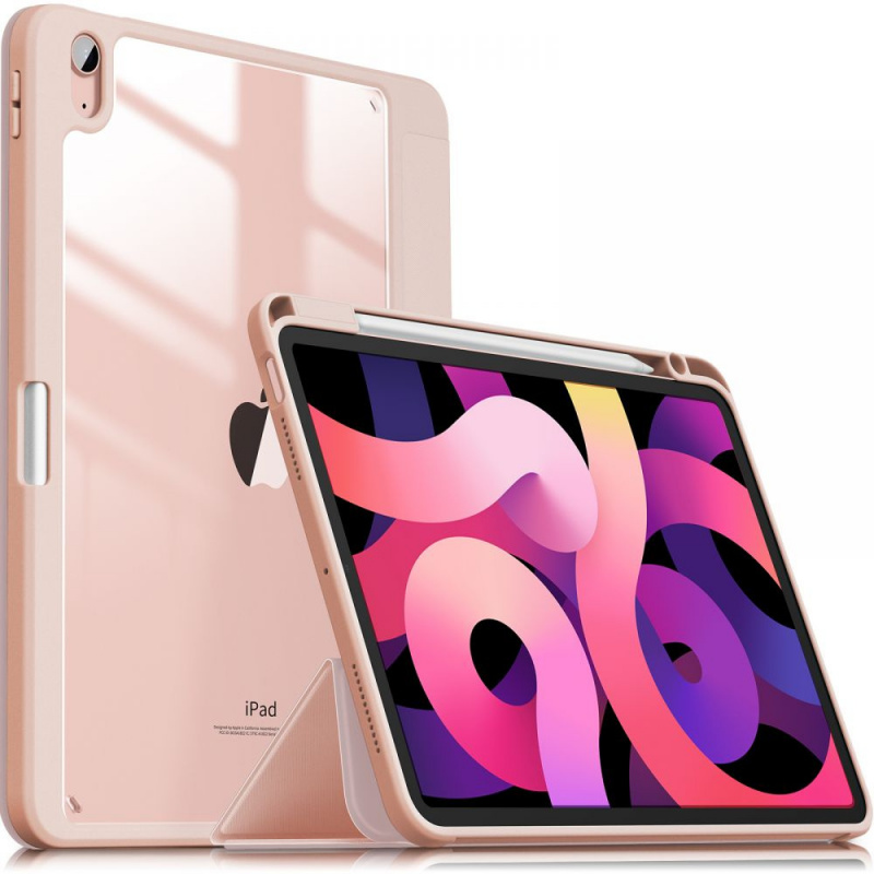 Hurtownia Infiland - 6216990208805 - INF005PNK - Etui Infiland Crystal Case Apple iPad Air 10.9 2020/2022 (4. i 5. generacji) Pink - B2B homescreen
