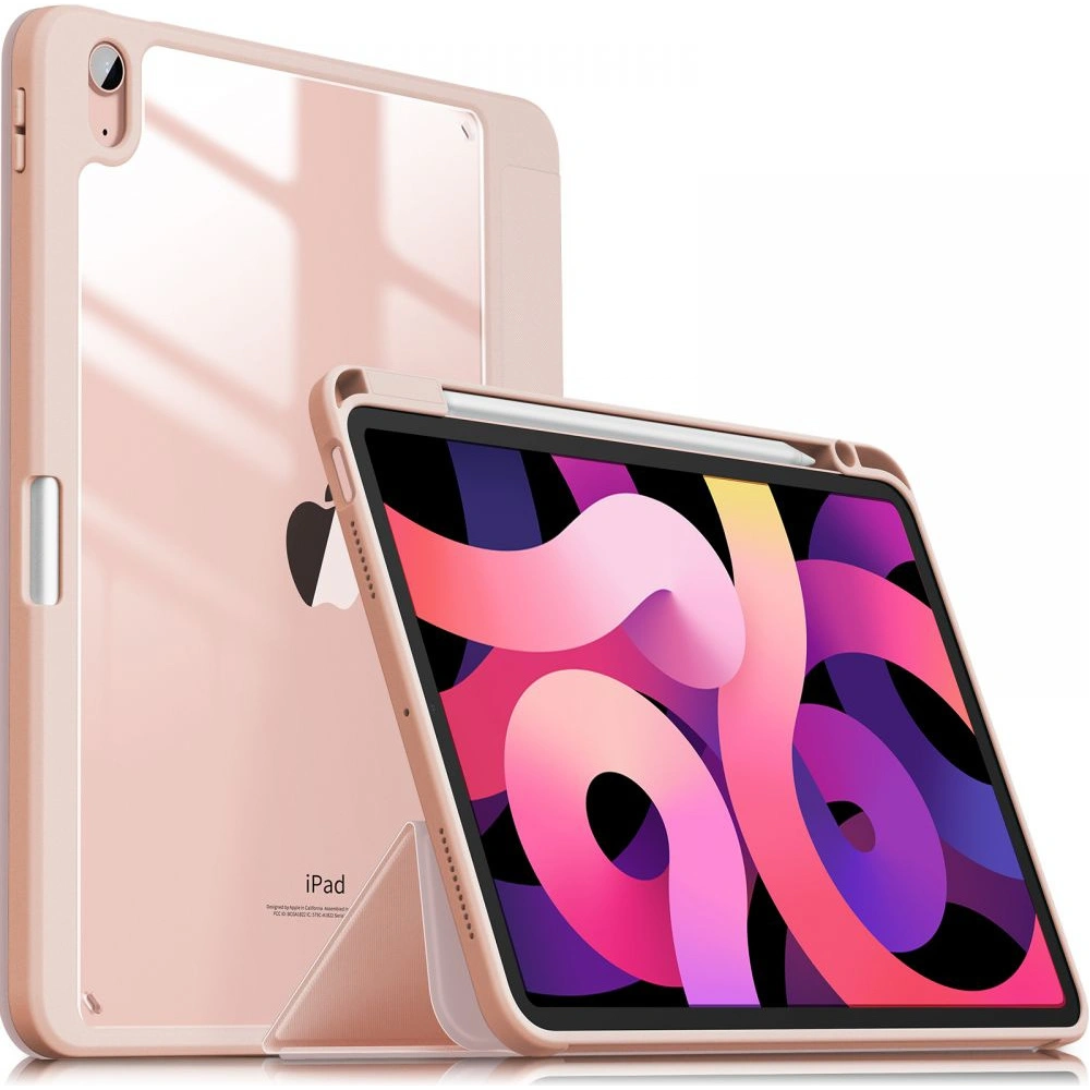 Hurtownia GSM - Etui Infiland Crystal Case Apple iPad Air 10.9 2020/2022 (4. a 5. generace) / iPad Air 11 2024 (6. generace) Růžová - INF005PNK - {ean13} - Hurt