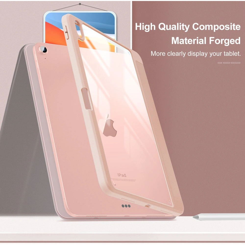 Hurtownia GSM - Etui Infiland Crystal Case Apple iPad Air 10.9 2020/2022 (4. a 5. generace) / iPad Air 11 2024 (6. generace) Růžová - INF005PNK - {ean13} - Hurt