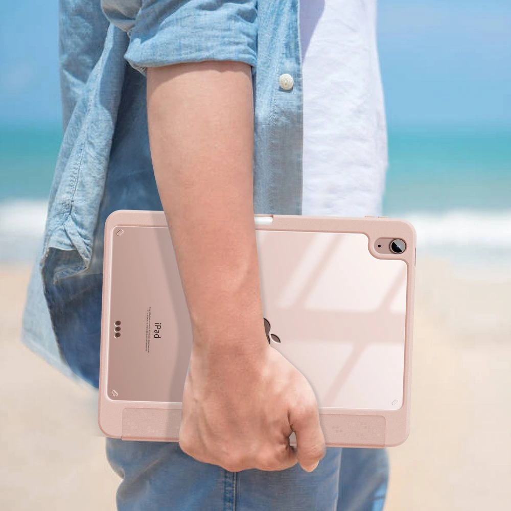 Hurtownia GSM - Etui Infiland Crystal Case Apple iPad Air 10.9 2020/2022 (4. a 5. generace) / iPad Air 11 2024 (6. generace) Růžová - INF005PNK - {ean13} - Hurt