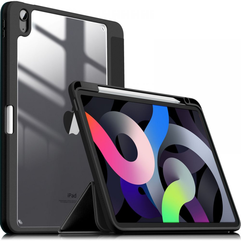 Hurtownia Infiland - 6216990208782 - INF006BLK - Etui Infiland Crystal Case Apple iPad Air 10.9 2020/2022 (4. i 5. generacji) Black - B2B homescreen