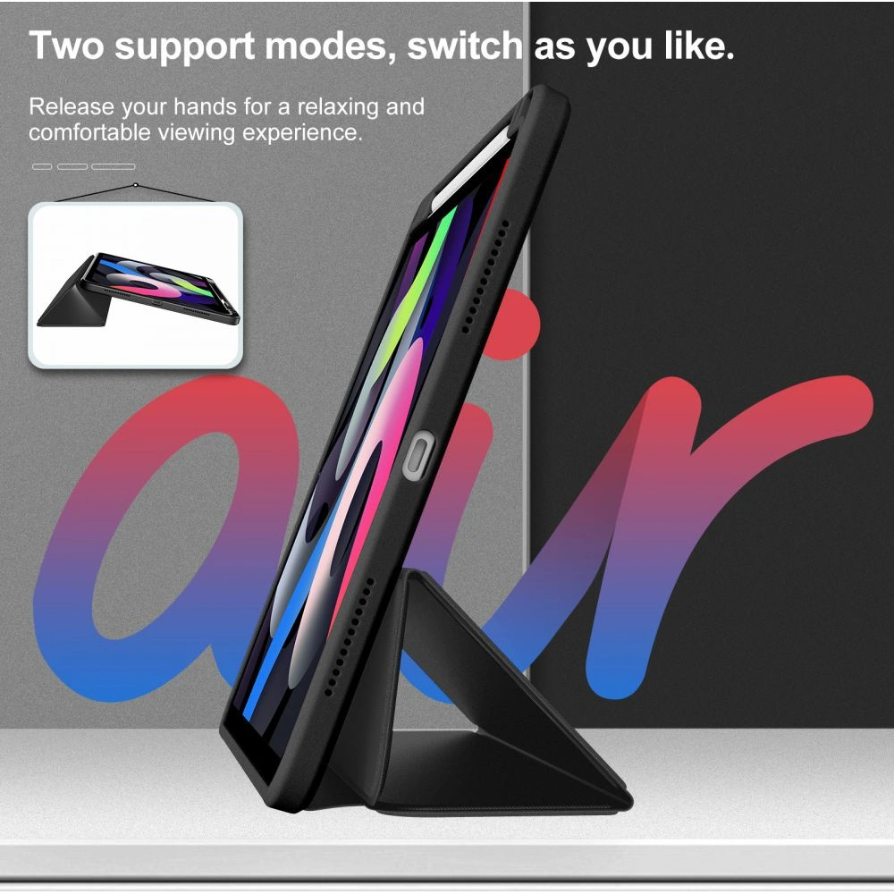 Wholesale Infiland Crystal Case Apple iPad Air 10.9 2020/2022 (4 i 5 gen) / iPad Air 11 2024 (6 gen) Black - INF006BLK - {ean13} - Hurt