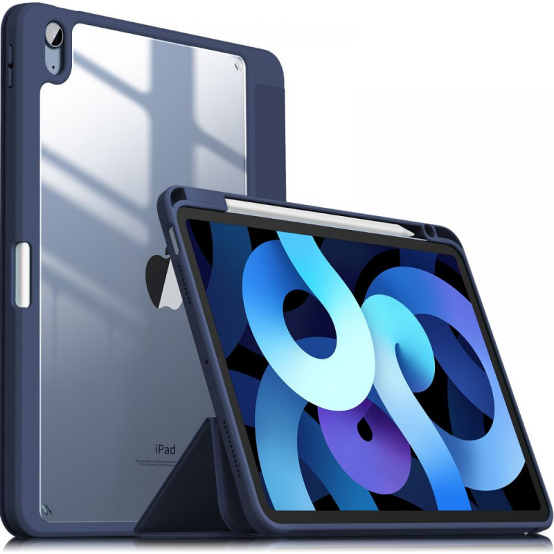 Hurtownia Infiland - 6216990208799 - INF007NAVBLU - Etui Infiland Crystal Case Apple iPad Air 10.9 2020/2022 (4. i 5. generacji) Navy Blue - B2B homescreen
