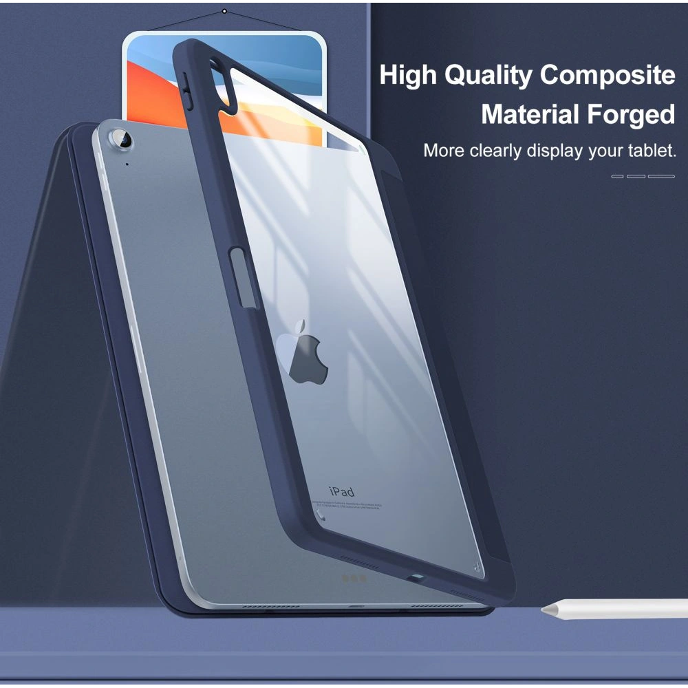 Hurtownia GSM - Etui Infiland Crystal Case Apple iPad Air 10.9 2020/2022 (4. a 5. generace) / iPad Air 11 2024 (6. generace) Námořnická modrá - INF007NAVBLU - {ean13} - Hurt
