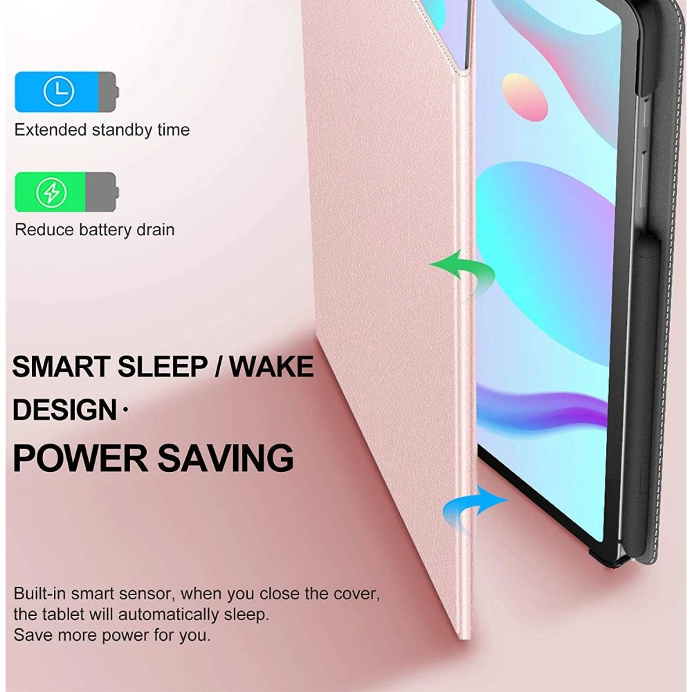 Hurtownia GSM - Etui Infiland Classic Stand Samsung Galaxy Tab S6 Lite 10.4 2022/2020 Růžová - INF009PNK - {ean13} - Hurt