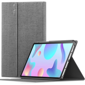 Hurtownia GSM - Etui Infiland Classic Stand Samsung Galaxy Tab S6 Lite 10.4 2022/2020 Grey - INF010GRY - {ean13} - Hurt