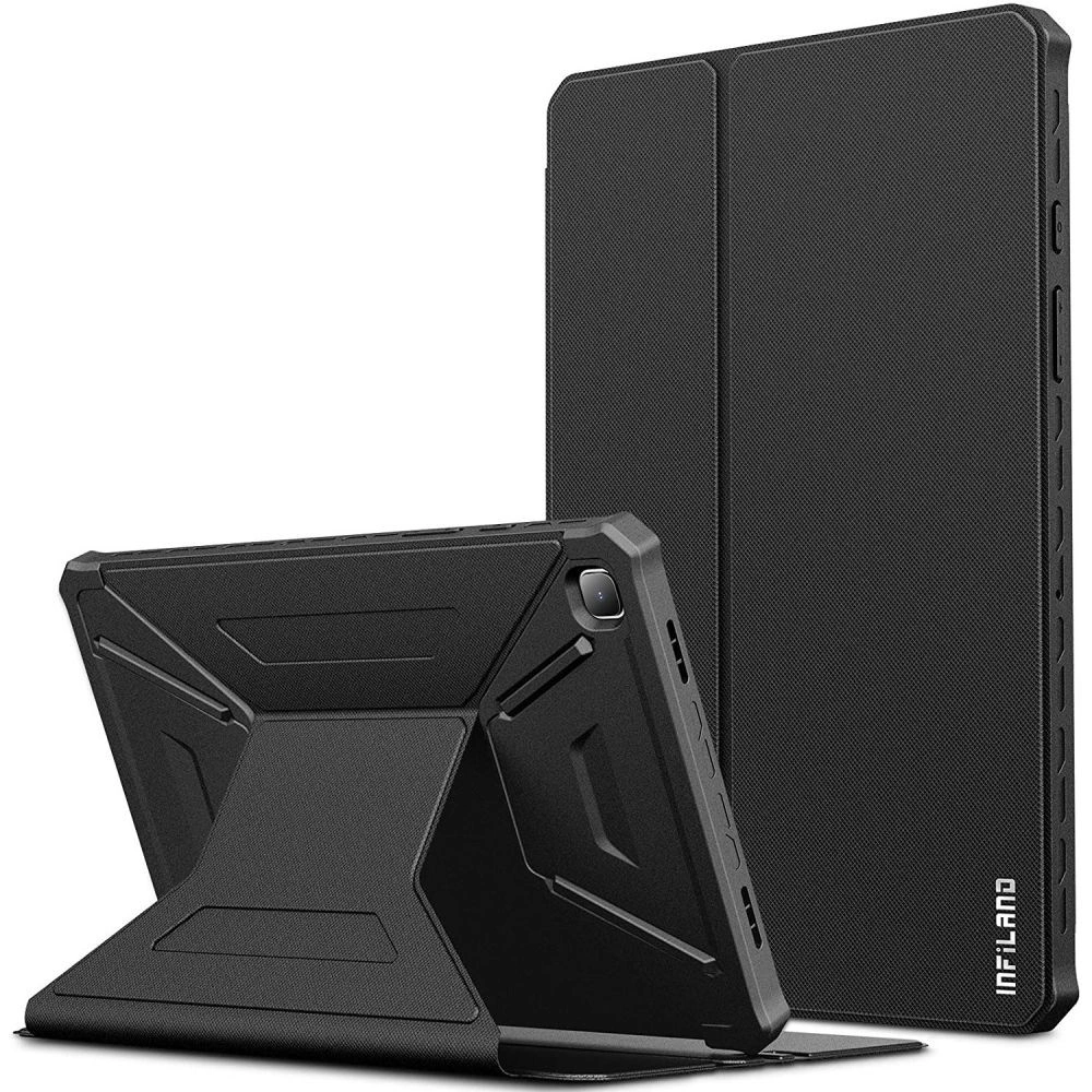 Hurtownia GSM - Etui Infiland Multiple Angles Samsung Galaxy Tab A7 10.4 Černé - INF011BLK - {ean13} - Hurt