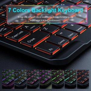 Hurtownia GSM - Etui Infiland Keyboard Stand Samsung Galaxy Tab A7 10.4 Černá - INF012BLK - {ean13} - Hurt