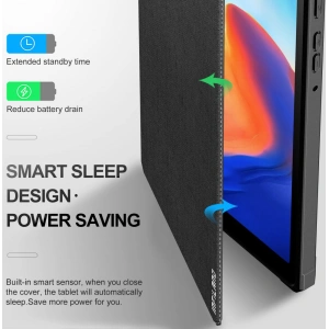 Hurtownia GSM - Etui Infiland Classic Stand Samsung Galaxy Tab A7 Lite 8.7 Černé - INF014BLK - {ean13} - Hurt