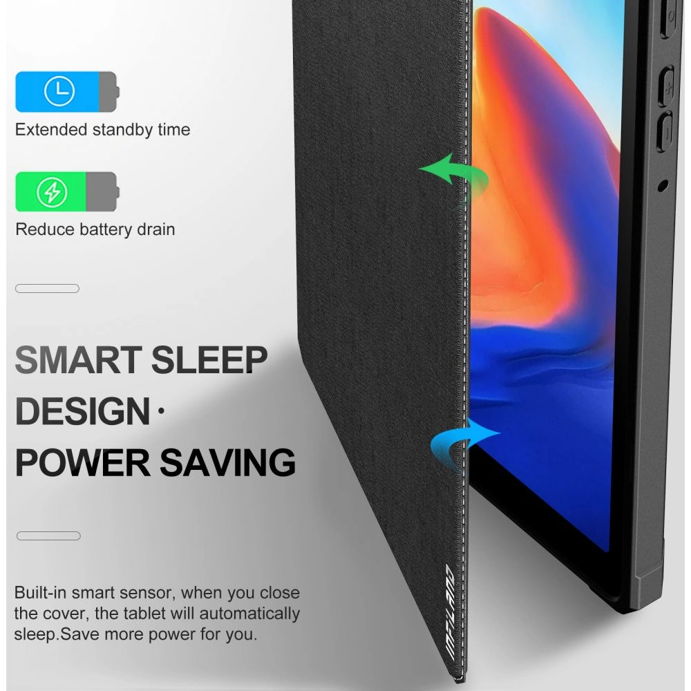 Hurtownia GSM - Etui Infiland Classic Stand Samsung Galaxy Tab A7 Lite 8.7 Černé - INF014BLK - {ean13} - Hurt