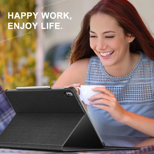 Etui Infiland Classic Stand Samsung Galaxy Tab S7 FE 5G 12.4 Black