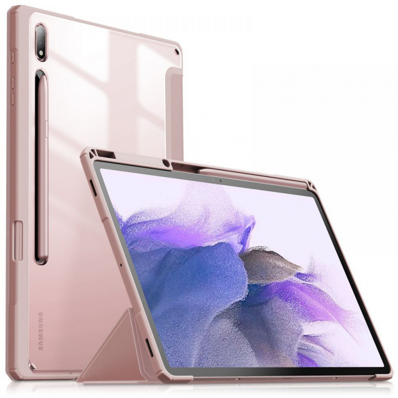 Hurtownia Infiland - 9589046917462 - INF017PNK - Etui Infiland Crystal Case Samsung Galaxy Tab S7 FE 5G 12.4 Pink - B2B homescreen