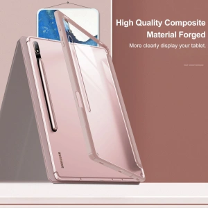 Hurtownia GSM - Case Infiland Crystal Case Samsung Galaxy Tab S7 FE 5G 12.4 Pink - INF017PNK - {ean13} - Hurt
