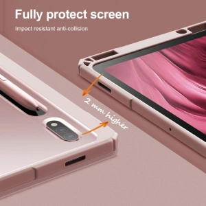 Hurtownia GSM - Etui Infiland Crystal Case Samsung Galaxy Tab S7 FE 5G 12.4 Růžová - INF017PNK - {ean13} - Hurt