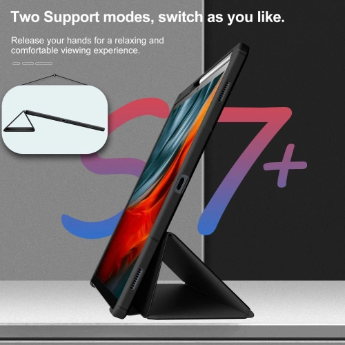 Etui Infiland Crystal Case Samsung Galaxy Tab S7 FE 5G 12.4 Black