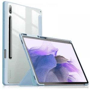 Hurtownia GSM - Etui Infiland Crystal Case Samsung Galaxy Tab S7 FE 5G 12.4 Blue - INF019BLU - {ean13} - Hurt