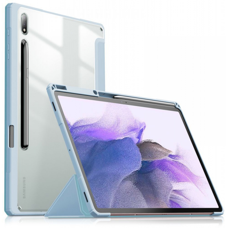 Infiland Distributor - 9589046917486 - INF019BLU - Infiland Crystal Case Samsung Galaxy Tab S7 FE 5G 12.4 Blue - B2B homescreen