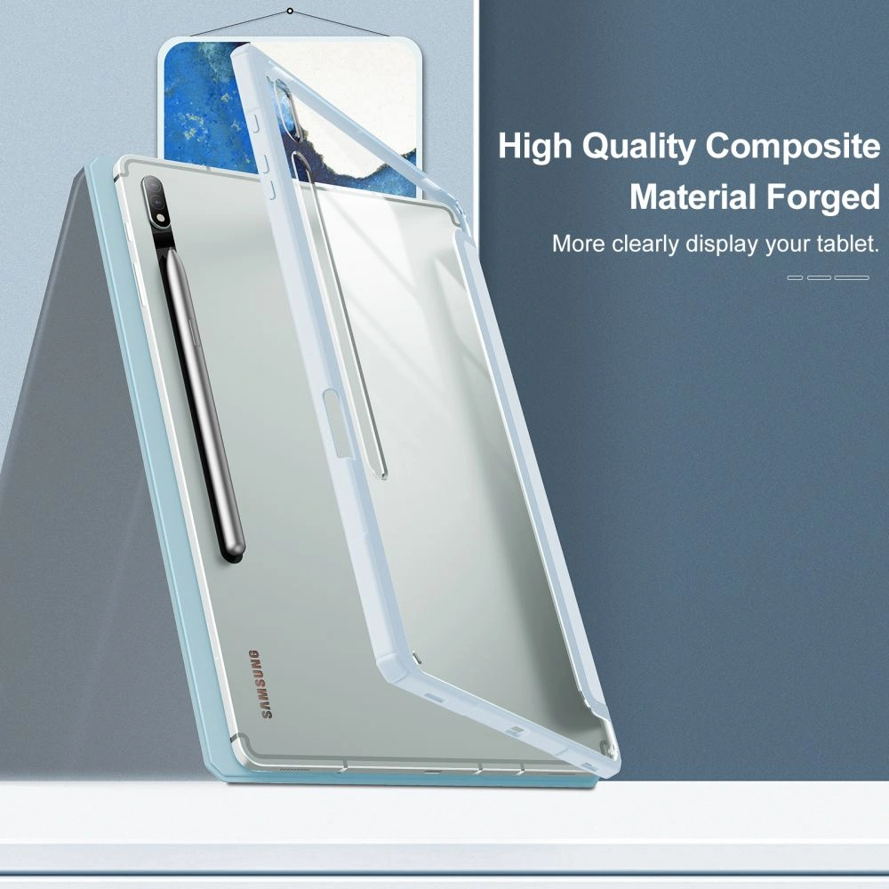 Hurtownia GSM - Etui Infiland Crystal Case Samsung Galaxy Tab S7 FE 5G 12.4 Modrá - INF019BLU - {ean13} - Hurt