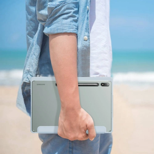 Etui Infiland Crystal Case Samsung Galaxy Tab S7 FE 5G 12.4 Blue