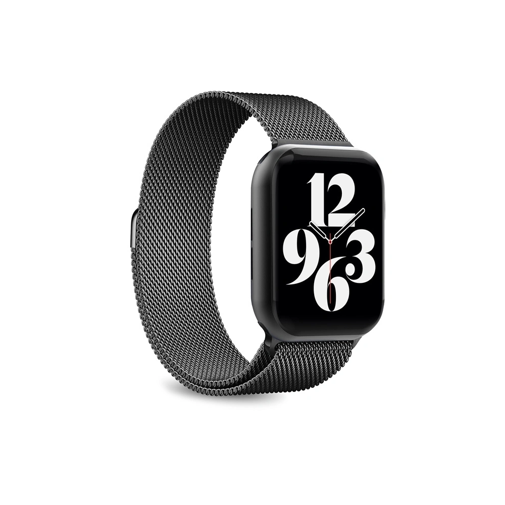 Hurtownia GSM - Bransoleta Puro Milanese Magnetic Band Apple Watch 4/5/6/7/SE 44/45mm (czarny) - PUR456BLK - {ean13} - Hurt