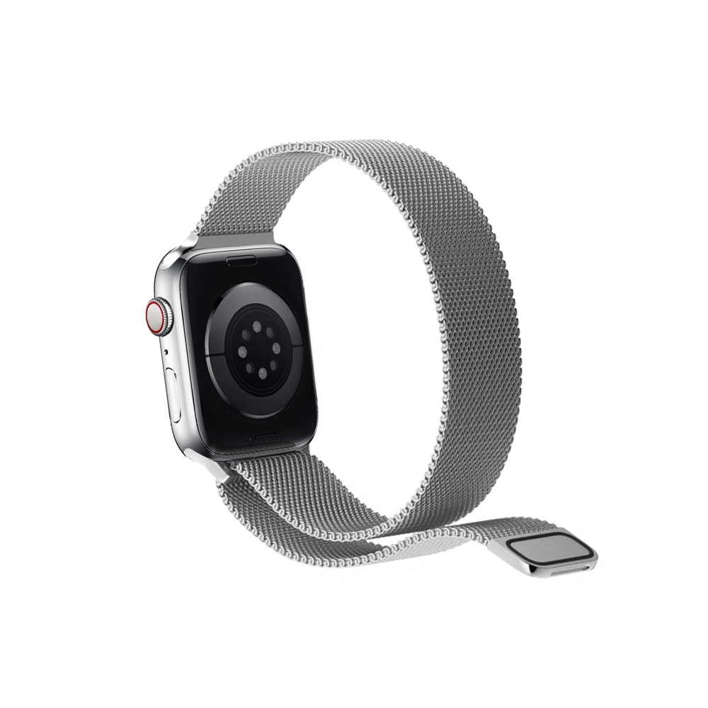 Wholesale PURO Milanese Magnetic Band Apple Watch 4/5/6/7/SE 44/45mm (silver) - PUR457SLV - {ean13} - Hurt